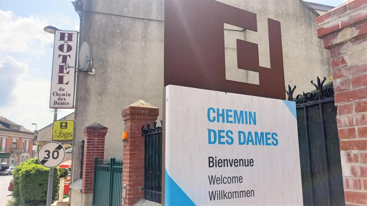 Logis Hotel & Restaurant Du Chemin Des Dames Corbeny Bagian luar foto